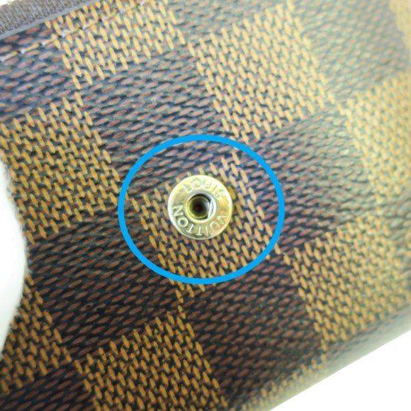 367188F V Louis Vuitton Wallet Zoe Trifold Brown Leather Monogram - Picture 3 of 8